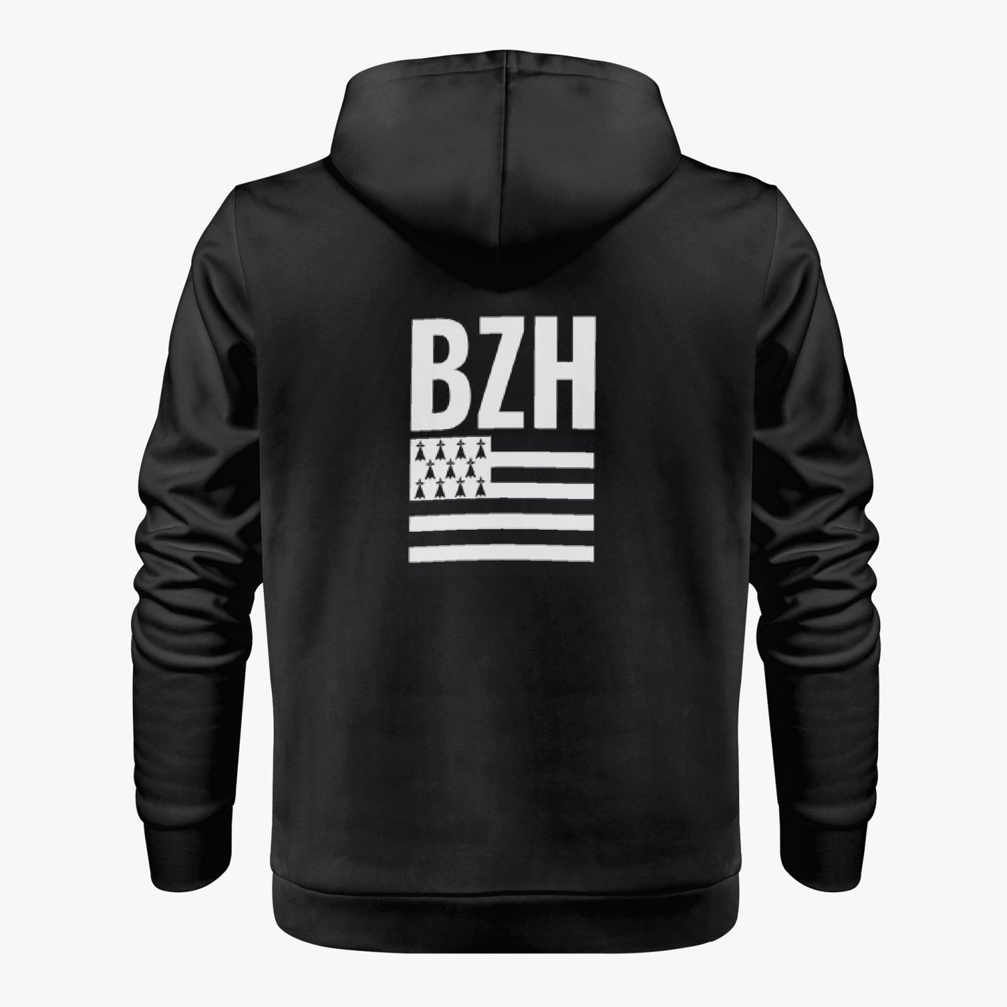 Veste à capuche zippé BZH