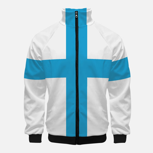 Sweat Marseille zip col montant