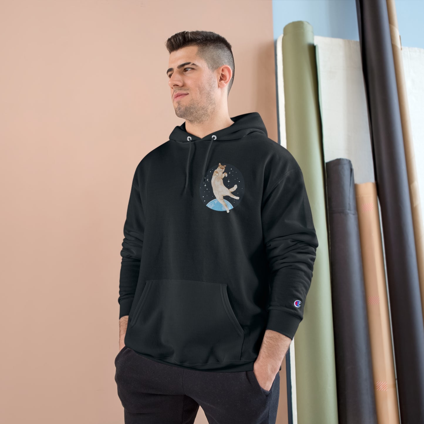 Champion Hoodie - TAO to the moon