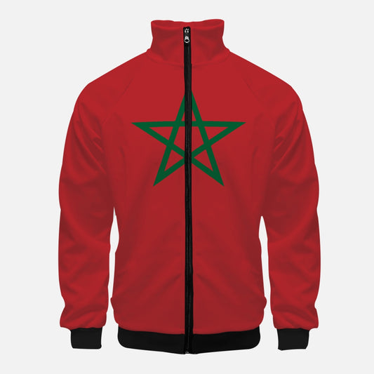 Sweat Maroc zip col montant