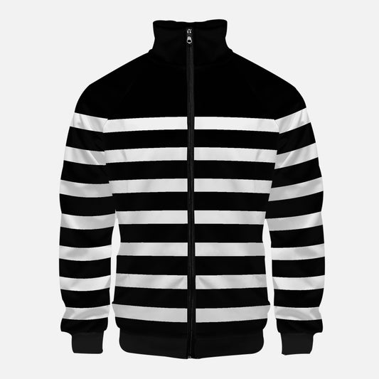 Sweat zip style marin foncé bzh