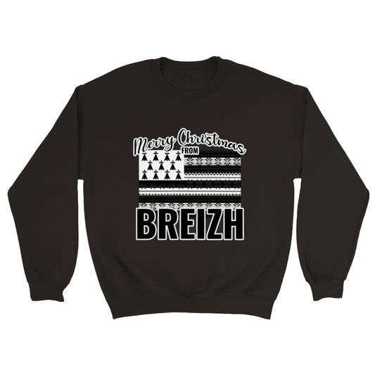 Sweat de Noël Breizh - PERSONNALISABLE