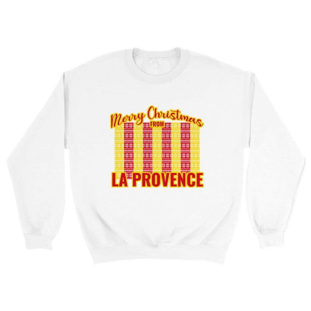 Sweat de Noël Provence - PERSONNALISABLE