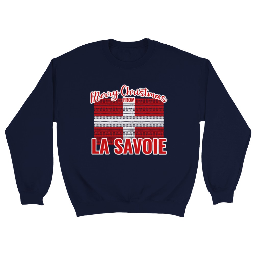 Sweat de Noël Pays Savoie - PERSONNALISABLE