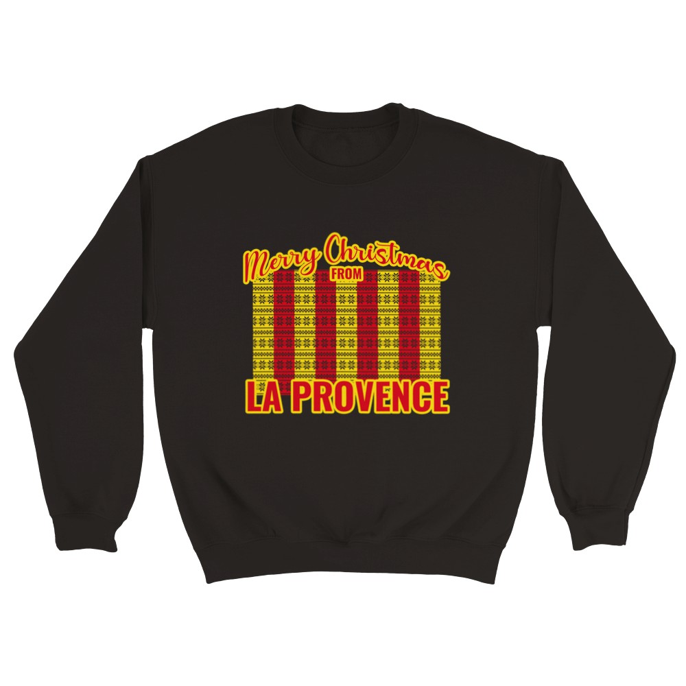 Sweat de Noël Provence - PERSONNALISABLE